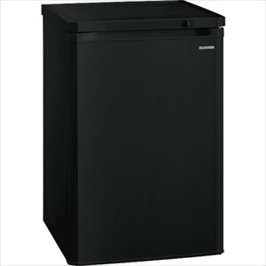 ■IRIS 517153 前開き式冷凍庫 85LIUSDー9B－B ブラック IUSD9BB(2534608)[法人限定][外直送元]