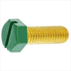 ■SUNCO BS(-)グリーンボルト 8X35(ゼン (100本入) B001J0500080035000(2536950)[送料別途お見積り][法人限定][掲外取寄]｜ファーストFACTORY