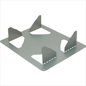 ■アクアシステム ペール・一斗缶用 卓上式ラック(メッキ) RACKTM(2537564)[送料別途お見積り][法人限定][外直送]
