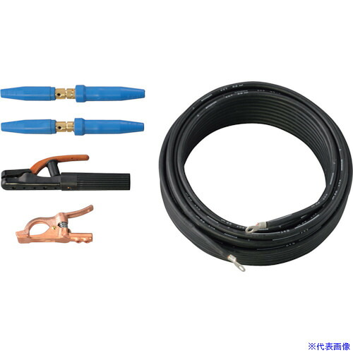 ■MEIHO 溶接用キャプタイヤケーブル 溶接ケーブルセット MWCT2230P(2537803)[送料別途お見積り][法人限定][外直送]