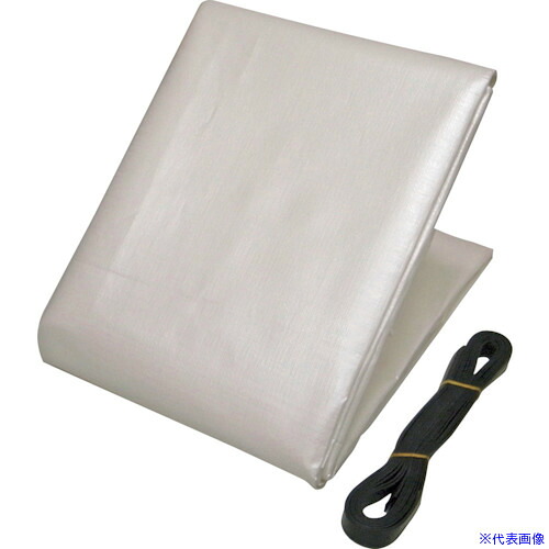■まつうら 遮熱ホワイトパールトラックシート2号 約2.1×2.7m(小型850kg積用) THERMALBARRIERTRUCKSHEET2(2540587)[送料別途お見積り][法人限定][外直送]