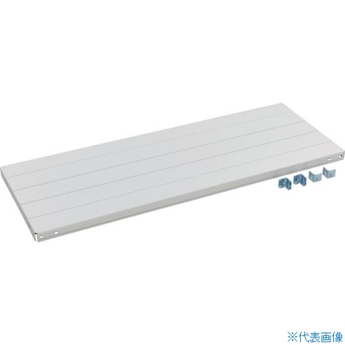 ■TRUSCO CB型セミボルトレス軽中量棚用棚板 1500X600X受け金具付 WG色 CBT56SWG(2547208)[送料別途お見積り][法人限定][直送]