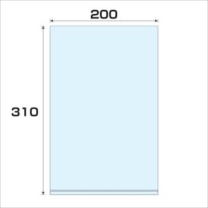 ■グリーンクロス ポリプロピレン袋(PP)厚み0.05 1000枚 幅200x長さ310mm 6300008007(2564649)[送料別途お見積り][法人限定][外直送]