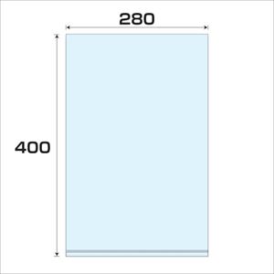 ■グリーンクロス ポリプロピレン袋(PP)厚み0.05 500枚 幅280x長さ400mm 6300008011(2564713)[送料別途お見積り][法人限定][外直送]