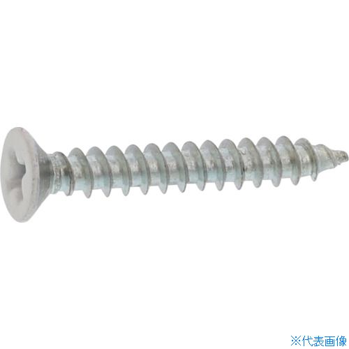 ■SUNCO 頭部ホワイト (+)Aサラ ユニクロ 3×50 (600本入) 2000000100300500A1(2591233)[送料別途お見積り][法人限定][掲外取寄]