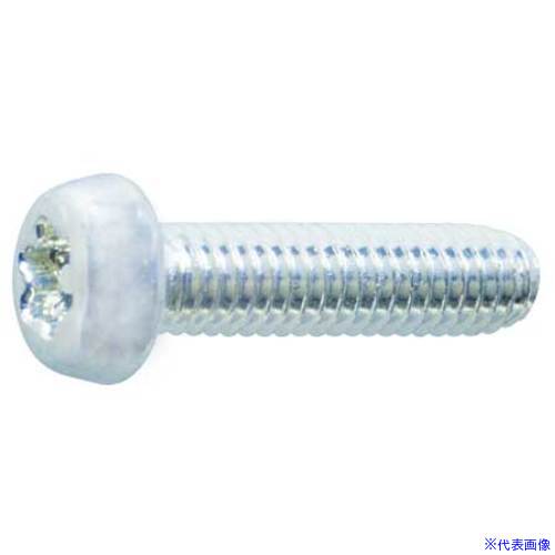 ■SUNCO 三価ホワイト TR×タンパ-Sタイナベ 4×8 T20 (2500本入) 30000U000040008003(2619143)[送料別途お見積り][法人限定][掲外取寄]