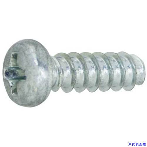 ■SUNCO 三価ホワイト (+)DELTA PT ナベ 4×8 (1500本入) 3000PD000040008003(2620877)[送料別途お見積り][法人限定][掲外取寄]