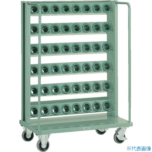 ■TRUSCO ツーリングワゴン 片面移動式 BT-50 48個6段 VTLW68(2661047)[法人限定][直送元]｜ファーストFACTORY