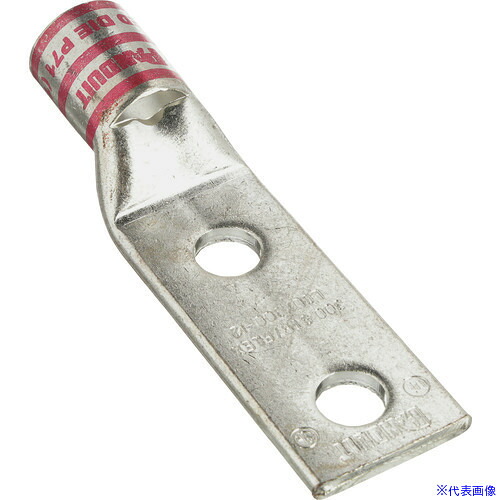 ■PANDUIT 銅製圧縮端子 2穴 電線サイズ 300 kcmil 取付穴サイズ 12.7mm 取付穴間隔 44.5mm LCDX300&minus;12&minus;6 LCDX300126(2668578)[送料別途お見積り][法人限定][掲外取寄]｜ファーストFACTORY
