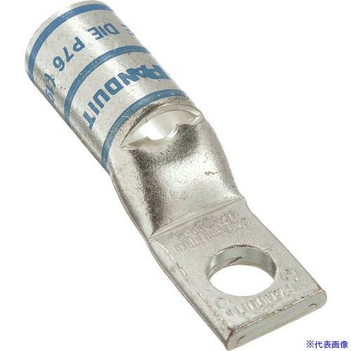 ■PANDUIT 銅製圧縮端子 1穴 幅細取付板 電線サイズ AWG6 取付穴サイズ 38mm LCAN6－6－L LCAN66L(2670082)[送料別途お見積り][法人限定][掲外取寄]