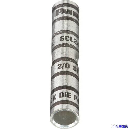 ■PANDUIT 銅製バットスプライス ロングバレル 電線サイズ750kcmil SCL750&minus;6 SCL7506(2670160)[送料別途お見積り][法人限定][掲外取寄]｜ファーストFACTORY