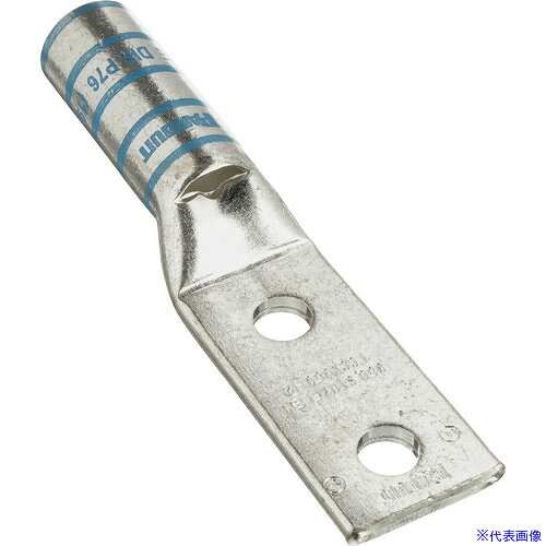 ■PANDUIT 銅製圧縮端子 2穴 電線サイズ 350 kcmil 取付穴サイズ 135mm 取付穴間隔 445mm LCCX350&minus;12&minus;6 LCCX350126(2671697)[送料別途お見積り][法人限定][掲外取寄]｜ファーストFACTORY