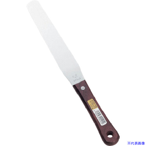 ■仁作 スパチュラ180mm 木柄 425(2682655)×12[送料別途お見積り][法人限定][掲外取寄]