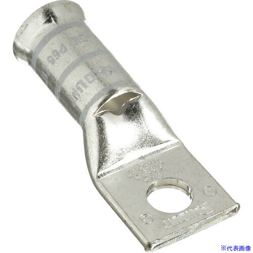 ■PANDUIT 銅製圧縮端子 1穴 漏斗状電線挿入口 電線サイズ 250 kcmil 取付穴サイズ 135mm LCAF250－12－X LCAF25012X(2688986)×2[送料別途お見積り][法人限定][掲外取寄]