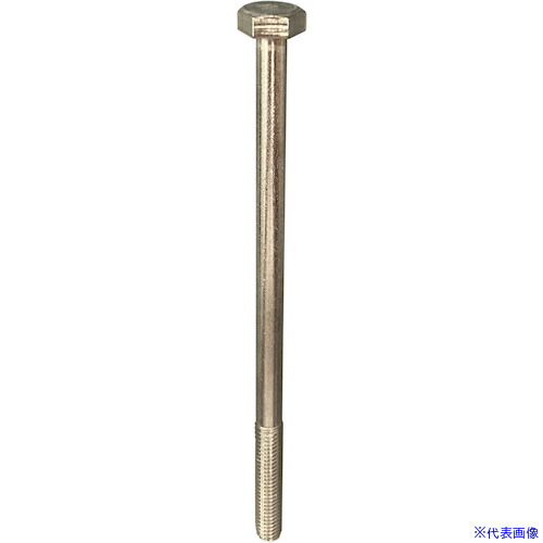 ■DAIDOHANT ステンレス六角ボルト W3/8×150 10本入 半ネジ 10164938(2714704)[送料別途お見積り][法人限定][掲外取寄]