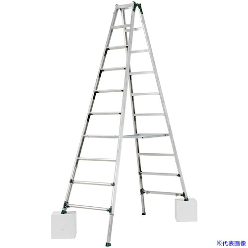 ■タスコ 伸縮脚付専用脚立 TA840PB5(2727059)[法人限定][外直送元]｜ファーストFACTORY
