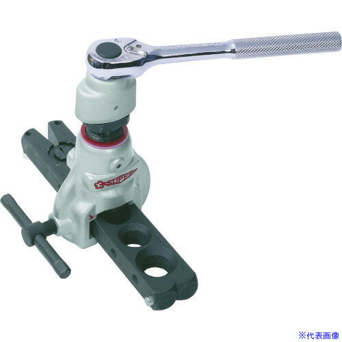 ■スーパー ラチェットハンドル型フレアリングツール(偏芯式) 新冷媒・新規格対応 TF456WRH(2769522) 15,840円