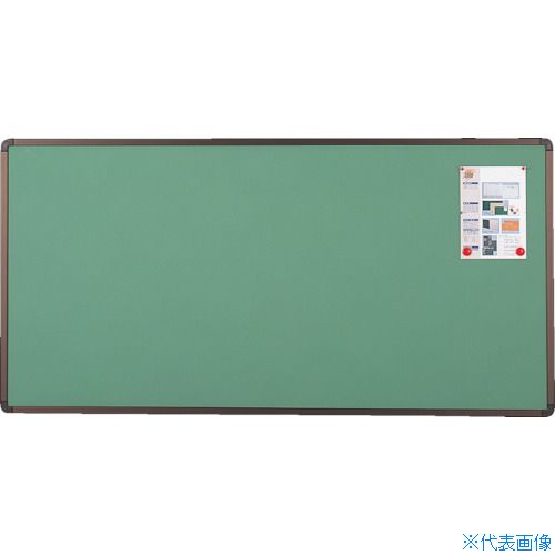 掲示板 コルクボード 大割引 W1800xh900 Tr 法人 事業所限定 直送元 ｔｒｕｓｃｏ ブロンズ掲示板 ９００ｘ１８００ グリーン 品番 Ybe 36sgm