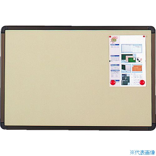 ■TRUSCO ブロンズ掲示板 600X900 ベージュ YBE23SBM(2845687)[法人限定][直送元]｜ファーストFACTORY
