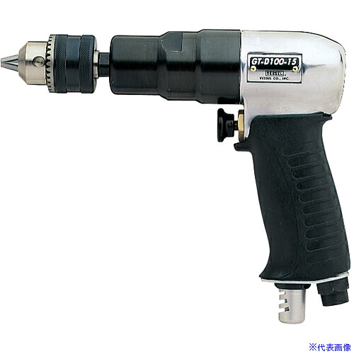 ■VESSEL エアードリルピストル型 GTD100−15 全長189mm GTD10015(2925508)|ファーストFACTORY