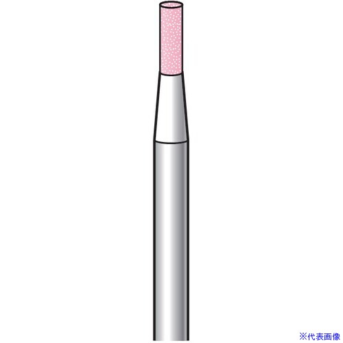 ■ナカニシ 軸付砥石 10本入 円筒型 φ2×6×軸φ3 PAW #220 42613(2974576)