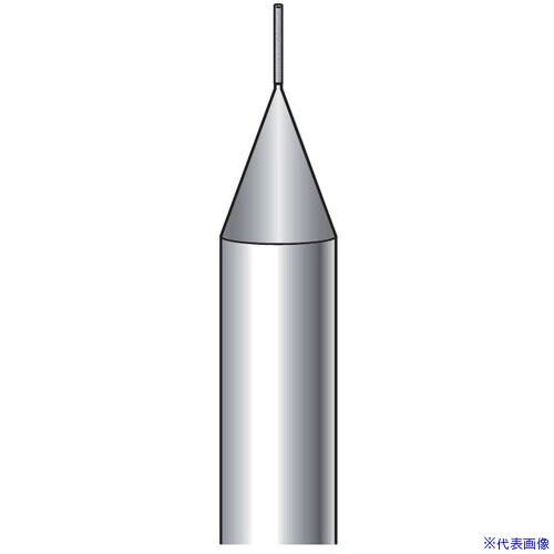 ■ナカニシ 電着CBNバー 円筒型 φ0.1×1×軸φ3 #1000 12011(2978172)