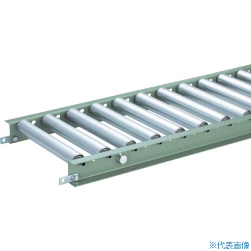 ■TRUSCO スチールローラーコンベヤ Φ38 W500XP75XL1500 VR3812500751500(3005534)[法人限定][直送元]｜ファーストFACTORY