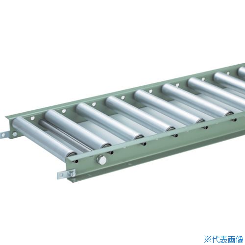 ■TRUSCO スチールローラーコンベヤ Φ38 W300XP100XL3000 VR38123001003000(3005798)[法人限定][直送元]｜ファーストFACTORY