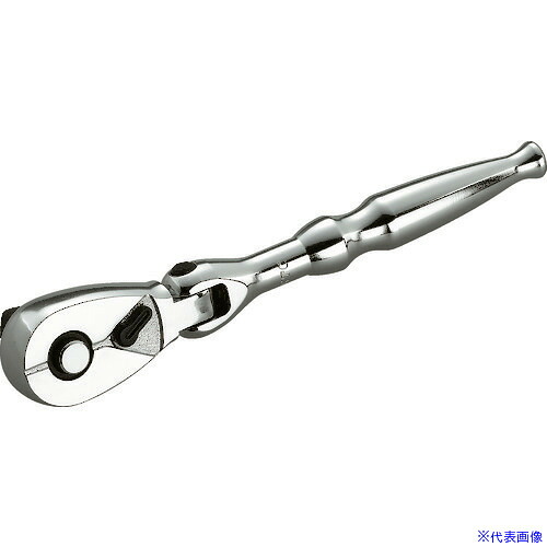 ■KTC 9.5sq.コンパクトフレックスラチェットハンドル 歯数36枚 差込角9.5mm 全長125mm BRC3F(3075575) 5,676円