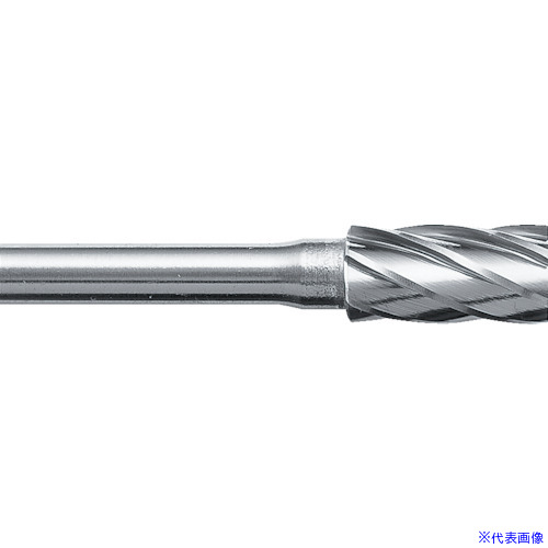 ■スーパー スーパー超硬バー アルミカット ロー付タイプ シャンク径6mm 円筒型 刃径:16.0 SB1C04SA(3108520)