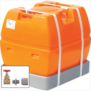 ■SUIKO スカット300 オレンジ ドレンバルブセット(25A)付 SKT300VALVESET25A(3146940)[法人限定][外直送元]
