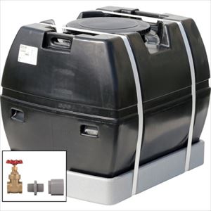 ■SUIKO スカット500 黒 ドレンバルブセット(25A)付 SKT500BKVALVESET25A(3146983)[法人限定][外直送元]