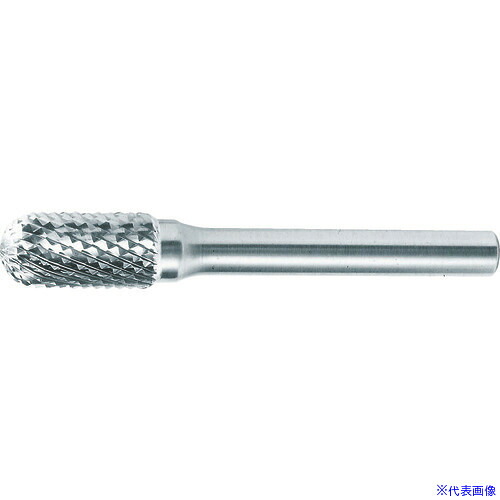 ■スーパー スーパー超硬バー ダイヤモンドカット ロー付タイプ シャンク径6mm(先丸円筒型) 刃径:9.5 刃長:19.0 SB2C02D(3216519)