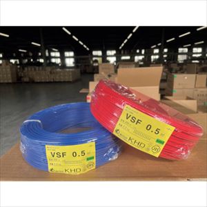 ■KHD VSF0.5 桃 200m VSF0.5SQ12200M(3237220)[送料別途お見積り][法人限定][掲外取寄]