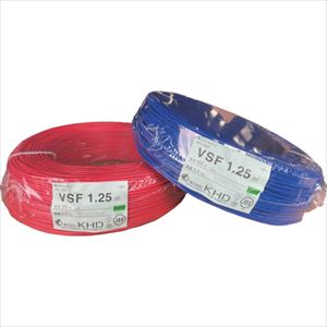 ■KHD VSF1.25 黄 200m VSF1.25SQ03200M(3238700)[送料別途お見積り][法人限定][掲外取寄]