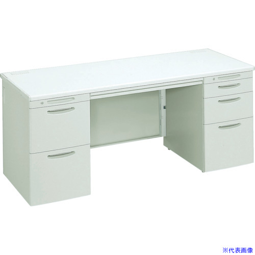 ■OKAMURA SDデスク両袖机1600W700D DS06ZBMB51(3241516)[送料別途お見積り][法人限定][外直送]｜ファーストFACTORY