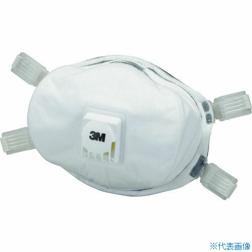 ■3M 使い捨て式防じんマスク 8293 DL3 排気弁付き (5枚入) 8293DL3(3246671)