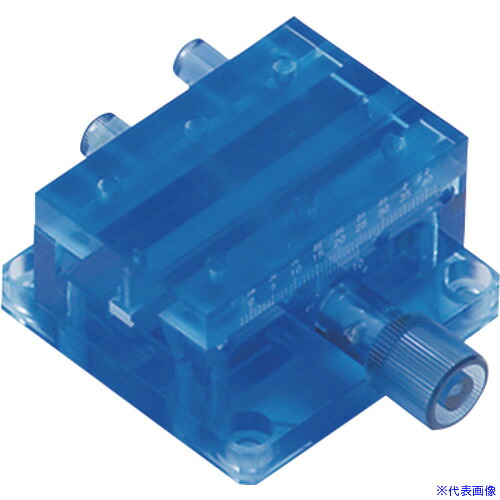 ■ミラック ラック&ピニオン式 スケルトンステージ X軸 SK&minus;60B SK60B(3256360)[送料別途お見積り][法人限定][外直送]｜ファーストFACTORY