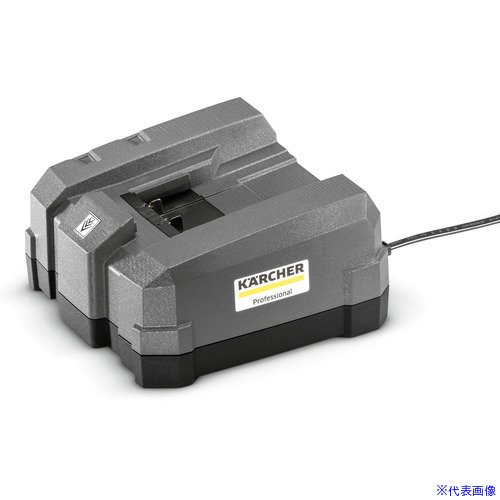 ■KARCHER バキュームクリーナー用アクセサリー 充電器BR30/4CBp T9/1用(6.654－357.0) 6.654357.0(3257158)[法人限定][直送元]