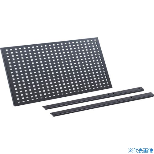■TRUSCO ツールワゴン イーグル バーディワゴン 上部パンチングパネルセット 600X450 ブラック EGWPNK600BK(3268838)