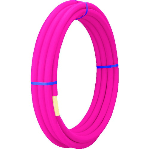 ■TBC 保温付架橋ポリエチレン管ピンク10mm×60M HC10HON5P60MMAKI(3281183)[送料別途お見積り][法人限定]