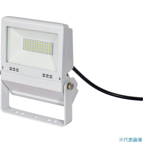 ■NICHIDO LED投光器 常設用フラットライト20W 白 LJSFH20DW50K(3329505)｜ファーストFACTORY