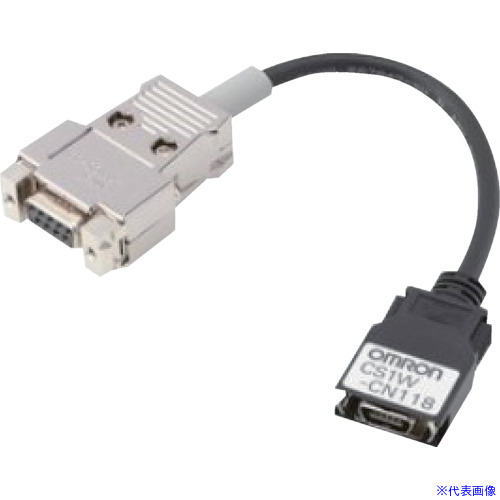■OMRON ペリフェラルポート用接続ケーブル(CSシリーズ用) CS1WCN226(3338954)|ファーストFACTORY