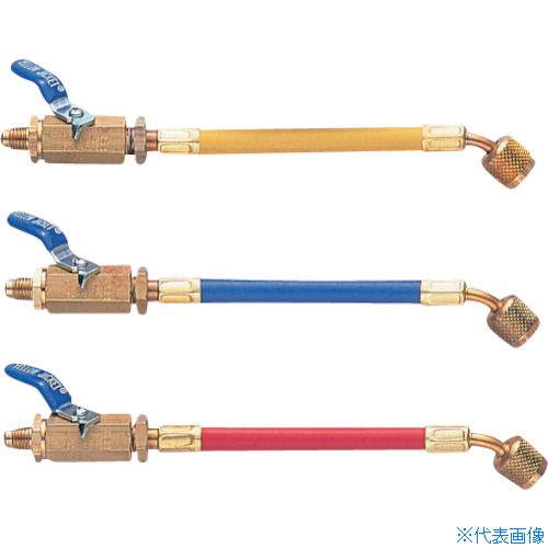 ■イエロージャケット 1/4 BV付ホース オス(BV付)×メス 3本パック Y25980(3339432)