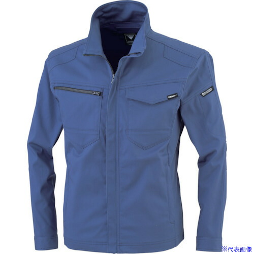 ■XEBEC 長袖ブルゾン1721－40－L ブルー 172140L(3352486)