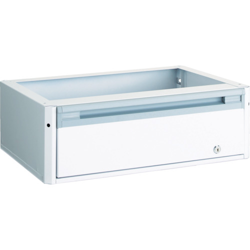 ■TRUSCO カスタムワゴン用引出 深型1段 ホワイト TACDKSW(3360903)[法人限定][直送元]