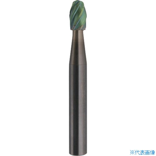 ■NRS 超硬バー タマゴrvカット ACCコーティング 刃径6×刃長10×軸径6×軸長40 超硬 TCBT5260RVACC(3368882)