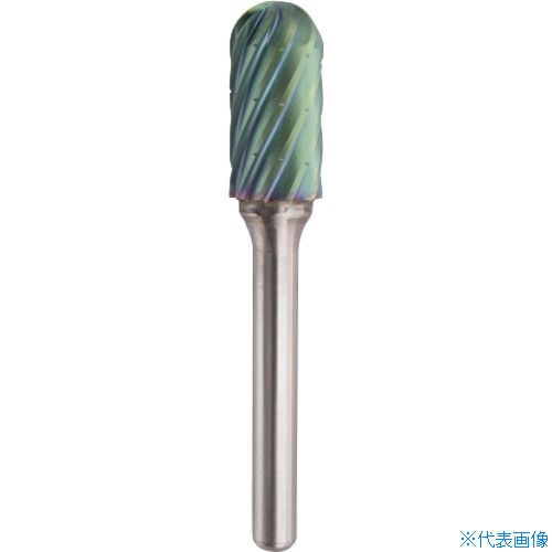 ■NRS 超硬バー 砲弾rvカット ACCコーティング 刃径12×刃長25×軸径6×軸長45 ロー付け TCBT37001RVACC(3368917)