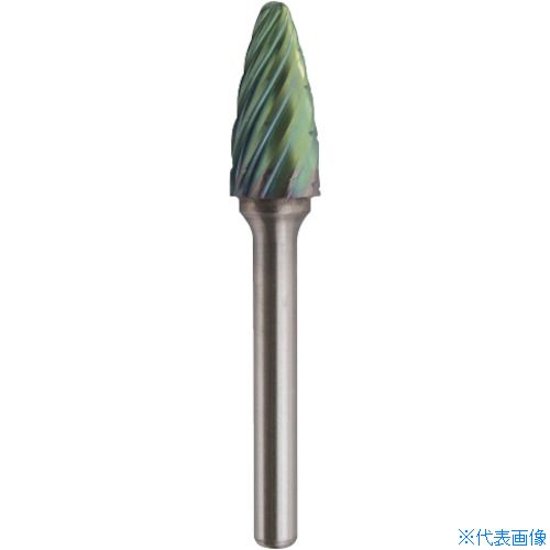 ■NRS 超硬バー ツクシrvカット ACCコーティング 刃径12×刃長25×軸径6×軸長45 ロー付け TCBT9700RVACC(3368925)