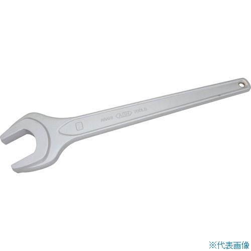 ■ASH 丸形片口スパナ強力タイプJISH(メッキ)60mm SSP0060(3368942)